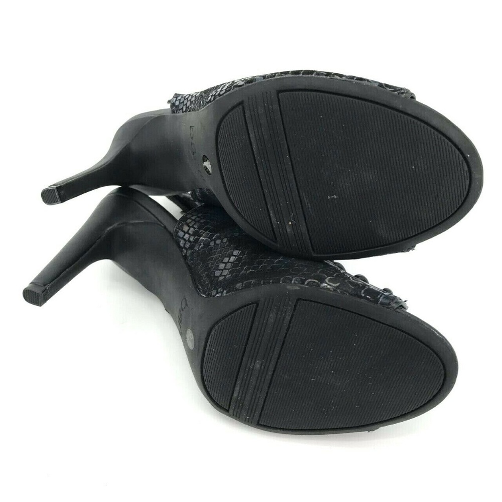 Bar III Adalia Open Lace Up Snakeskin Heels Sz 9.5 - Picture 8 of 8
